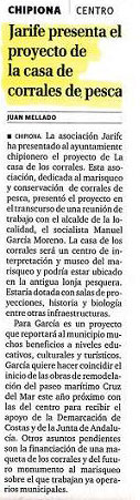 Jarife presenta el proyecto de la Casa de los Corrales. (Diario de Cádiz)