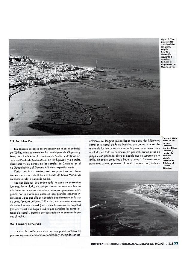 Los corrales de pesca en la costa gaditana (Revista de Ingeniería Civil)